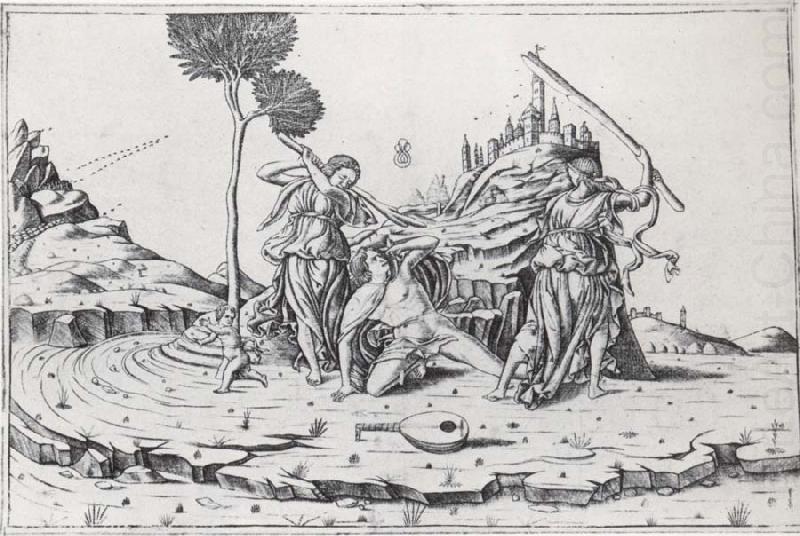 The Death of Orpheus, Albrecht Durer